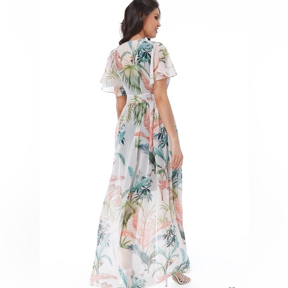 City Goddess Floral Print Kimono - Picture 2 of 4